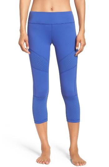 Women's Zella To The Max Crop Leggings, Size - Blue
