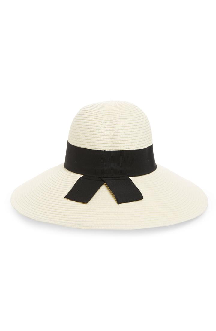 Women's Nordstrom Straw Floppy Hat - Ivory