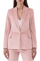 Women's Reiss Carie Cotton Corduroy Blazer Us / 4 Uk - Pink