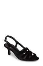 Women's Vaneli Maeve Slingback Sandal M - Black