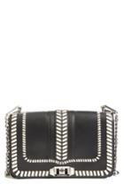 Rebecca Minkoff Love Leather Convertible Crossbody Bag - Black