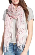 Women's Caslon Soul Paisley Scarf, Size - Pink