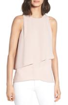 Women's Trouve Tiered Sleeveless Top - Pink