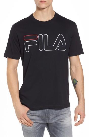 Men's Fila Logo T-shirt - Black