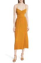 Women's Marc Jacobs Lace Trim Plaid Silk Dress