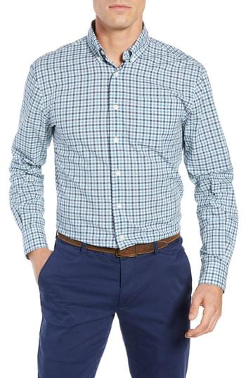 Men's Johnnie-o Finley Classic Fit Sport Shirt - Green
