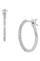 Women's Carriere Small Diamond Hoop Earrings (nordstrom Exclusive)
