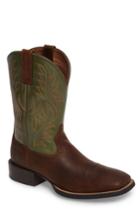 Men's Ariat 'sport Western' Cowboy Boot D - Brown