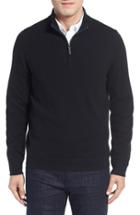 Men's John W. Nordstrom Quarter Zip Cashmere Sweater