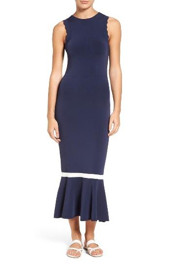 Women's Chelsea28 Zigzag Trim Maxi Dress