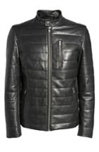Men's Lamarque Quilted Leather Moto Jacket