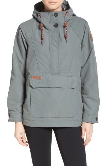 Women's Columbia South Canyon Creek Water Resistant Anorak - Green