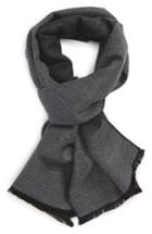 Men's Nordstrom Men's Shop Herringbone Wool Scarf