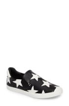Women's Coconuts By Matisse Highlight Slip-on Star Sneaker .5 M - Black