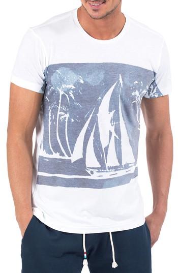 Men's Sol Angeles Midnight Sail T-shirt - White