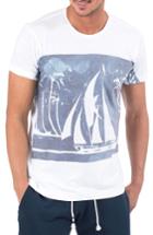Men's Sol Angeles Midnight Sail T-shirt - White