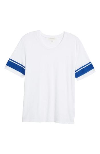 Women's Treasure & Bond Collegiate Tee, Size - White