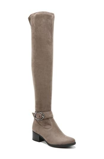 Women's Naturalizer Dalyn Over The Knee Boot .5 M - Grey