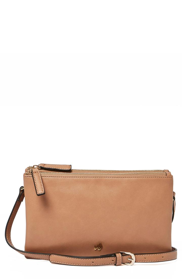 Urban Originals The Enchanted Vegan Leather Crossbody Bag - Beige