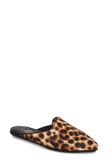 Women's Yosi Samra Vidi Genuine Calf Hair Mule M - Brown