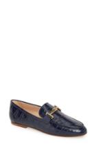 Women's Tod's Double-t Printed Loafer Us / 36eu - Blue