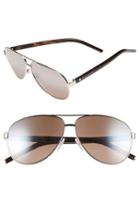 Women's Marc Jacobs 60mm Sunglasses - Light Gold/ Ruthenium
