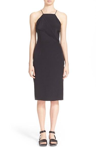 Women's Tomas Maier Silk Sheath Dress