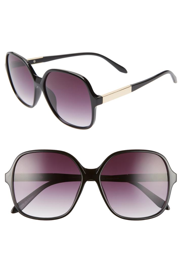 Women's Bp. 59mm Metal Detail Square Sunglasses -