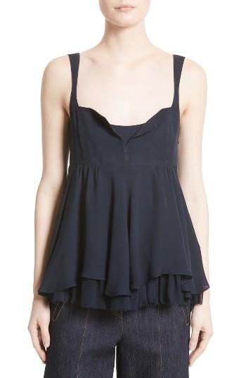 Women's Cinq A Sept Zanna Silk Top
