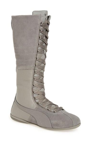 Women's Puma Eskiva Mid Calf Sneaker Boot M - Grey