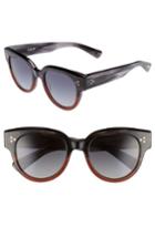 Women's Salt 52mm Polarized Sunglasses - Grey/ Cinnamon