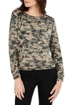 Women's Michael Stars Camo Print Sweatshirt