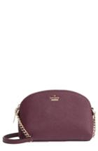 Kate Spade New York Cameron Street - Hilli Leather Crossbody Bag - Purple