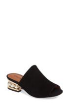 Women's Jeffrey Campbell Arcita Slide Sandal .5 M - Black