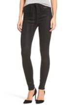 Women's Hudson Jeans Bullocks High Waist Lace-up Skinny Jeans - Black