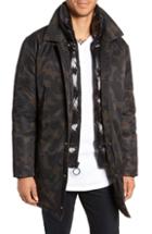 Men's The Very Warm Garvey Puffer Bib Camo Jacket - Green