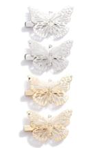 Berry Set Of 4 Butterfly Clips