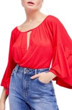 Women's Free People Last Time Top - Red