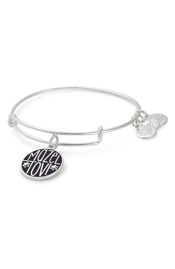 Women's Alex And Ani Mazel Tov Charm Bangle