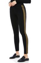 Women's Sam Edelman The Kitten Metallic Stripe Ankle Skinny Jeans