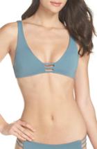 Women's L Space Monroe Bikini Top - Blue/green