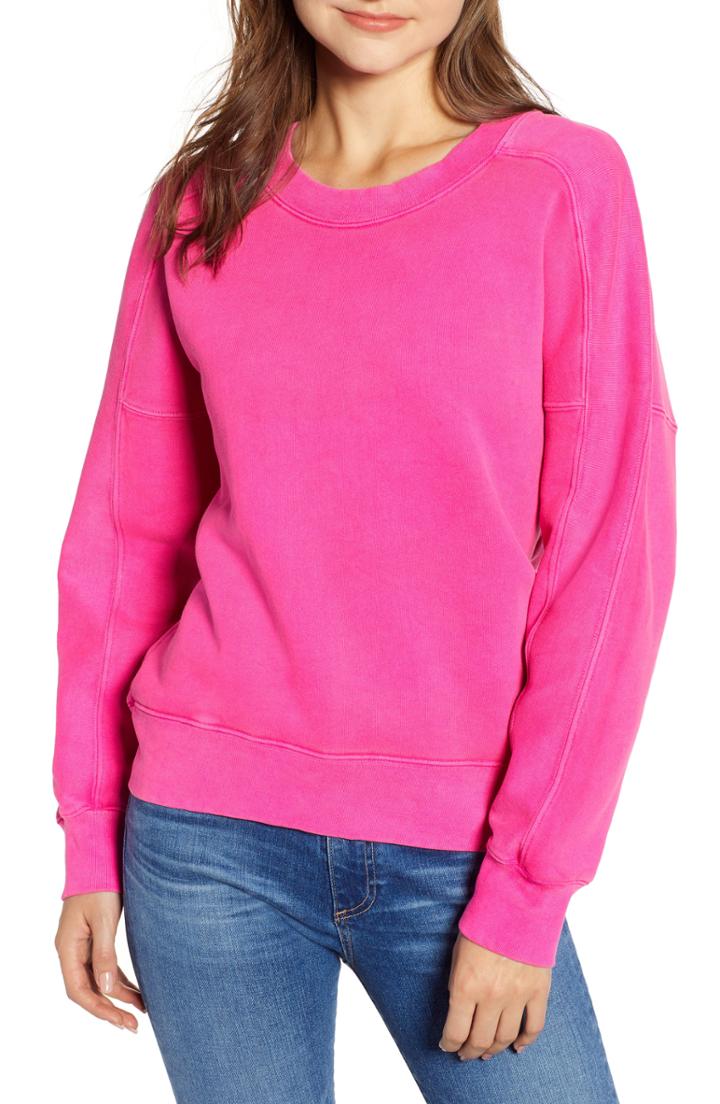 Women's Stateside Neon Pullover - Pink