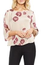 Women's Vince Camuto Chateau Floral Blouse, Size - Ivory