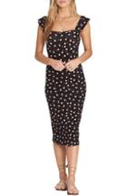 Women's Billabong Share Love Body-con Midi Dress - Black