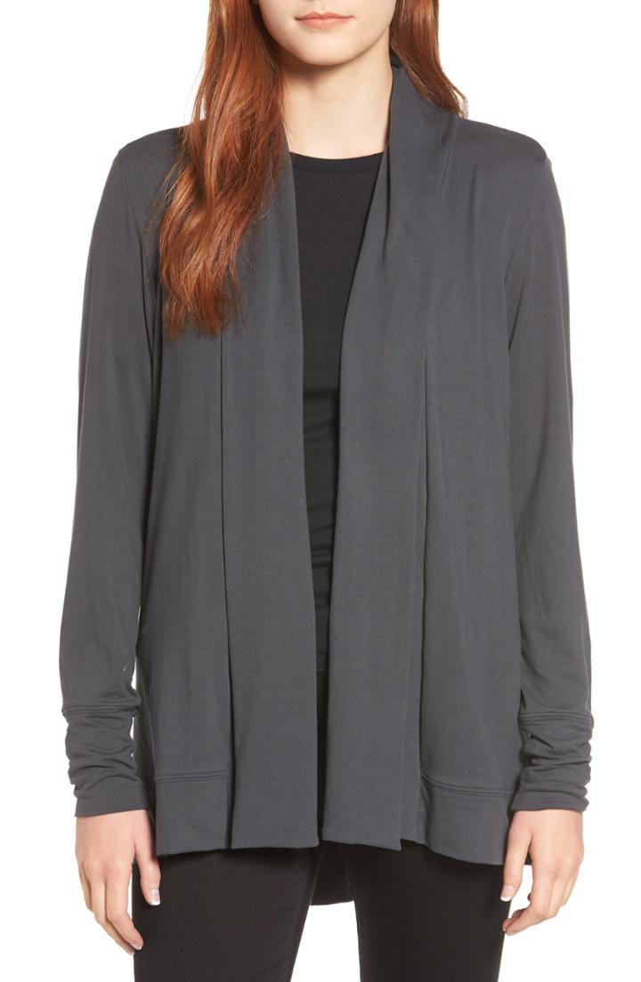 Women's Bobeau Butter Cardigan - Grey