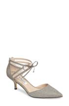Women's Nina Ey Pointy Toe Pump, Size 6 M - Metallic