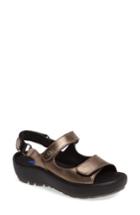 Women's Wolky Rio Sandal -6.5us / 37eu - Metallic