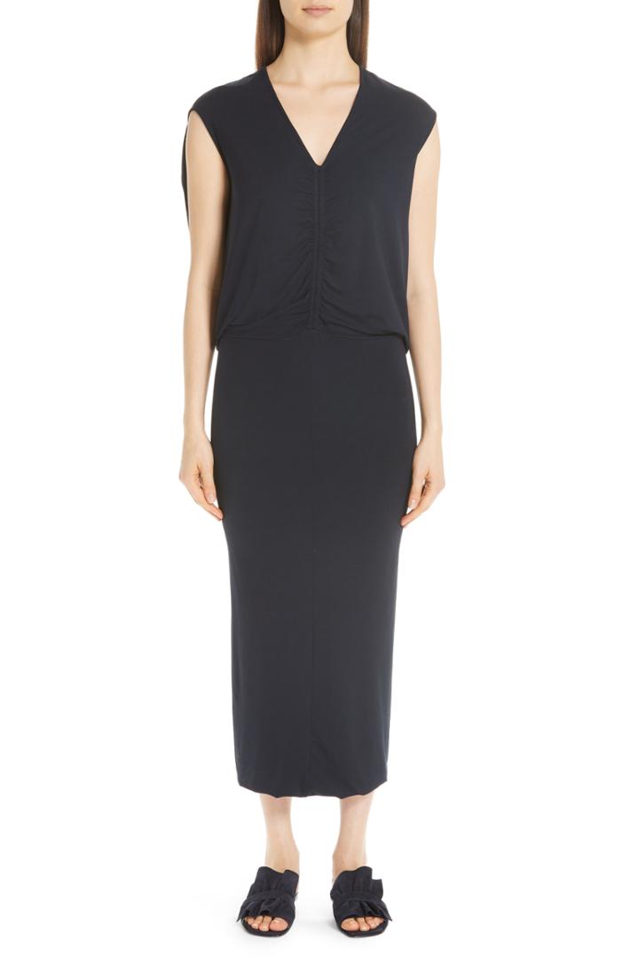 Women's Zero + Maria Cornejo Butterfly Sim Jersey Dress - Blue