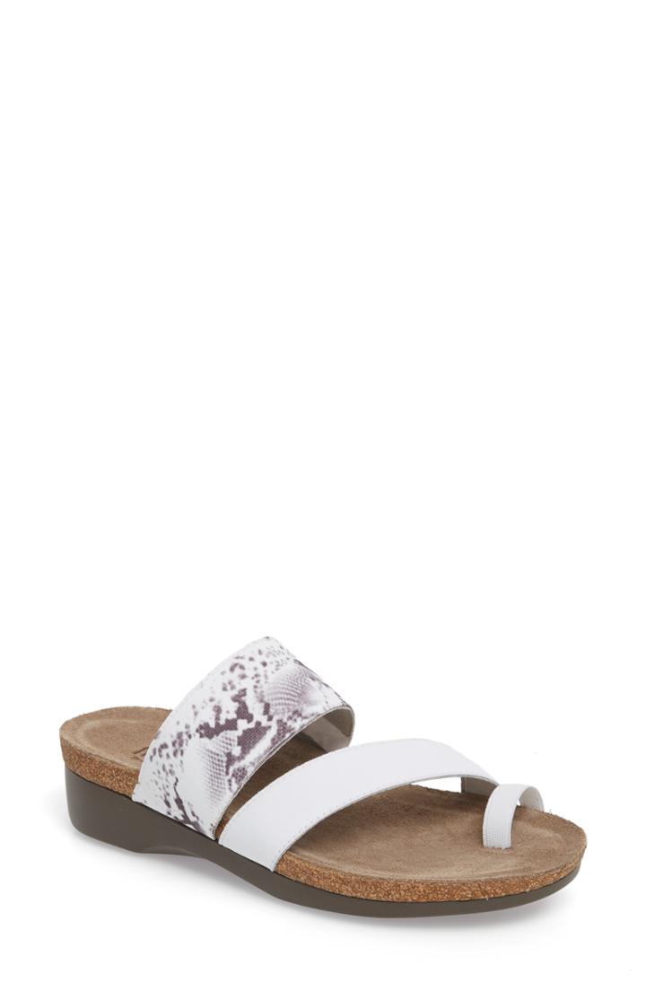 Women's Munro 'aries' Sandal N - White