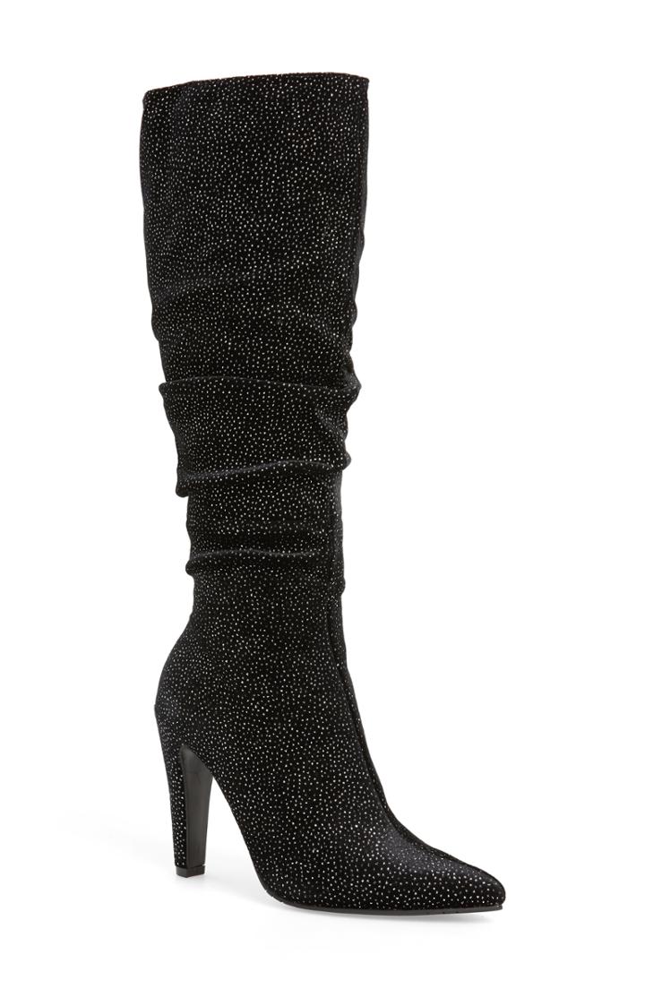 Women's Nina Diandra Knee High Boot .5 M - Black